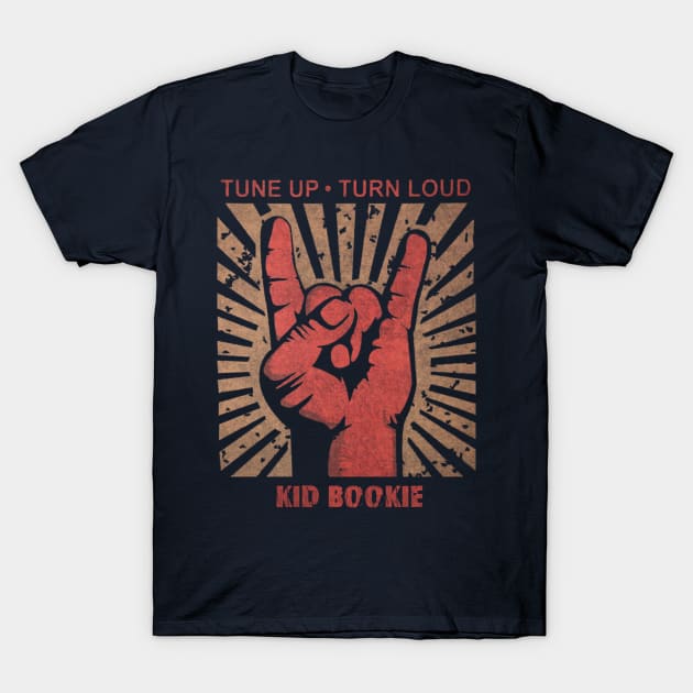 Tune up . Turn Loud Kid Bookie T-Shirt by MenGemeyMashkan